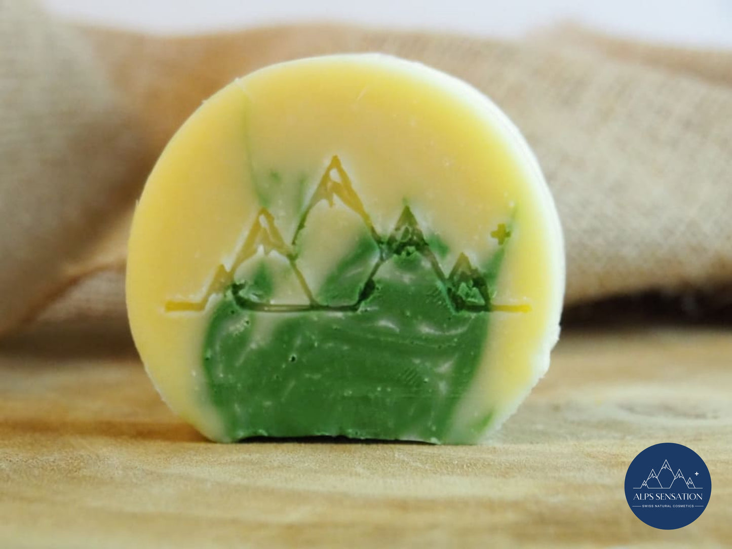 Superfatted solid soap Verbena